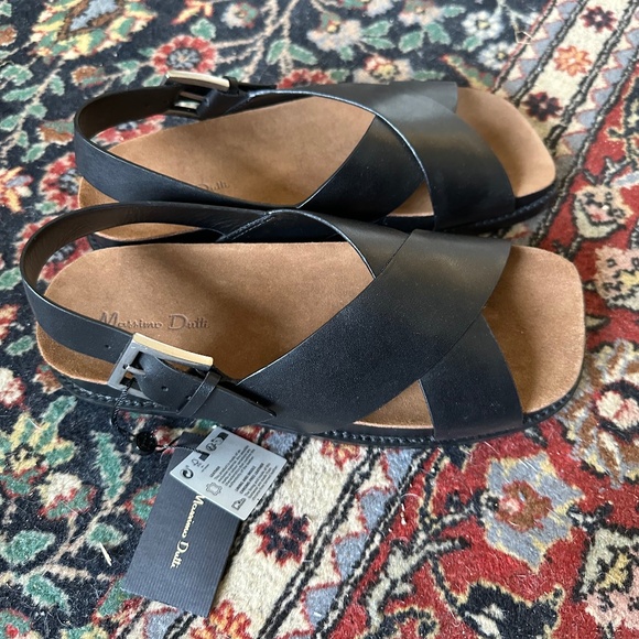 Massimo Dutti Crossover Buckle Sandals - Picture 1 of 2